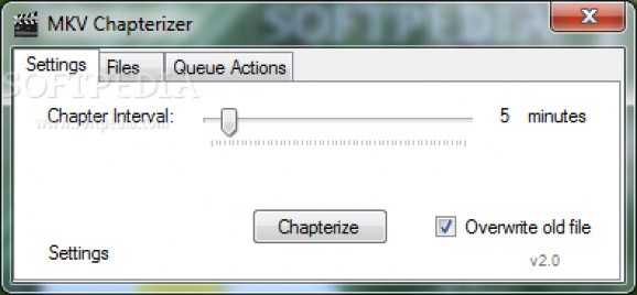 Portable MKV Chapterizer screenshot