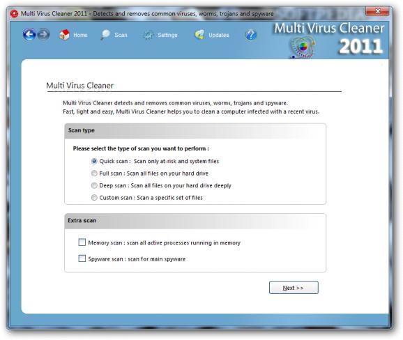 Portable Multi Virus Cleaner screenshot