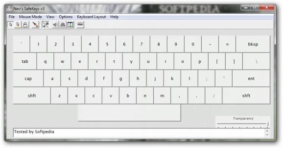 Portable Neo's SafeKeys screenshot