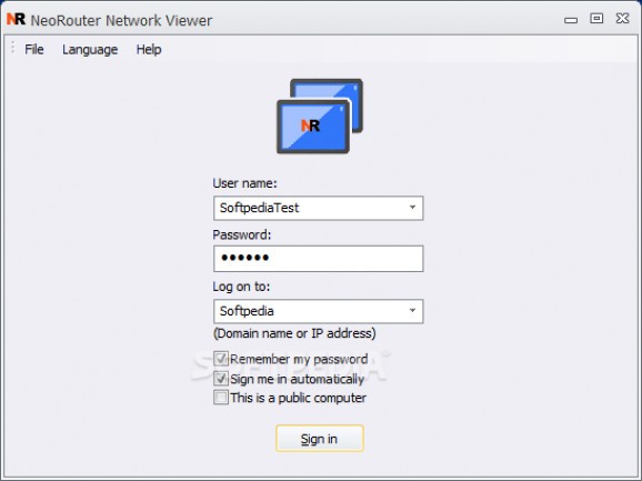 Portable NeoRouter Professional screenshot