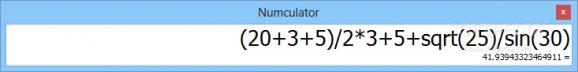 Portable Numculator screenshot