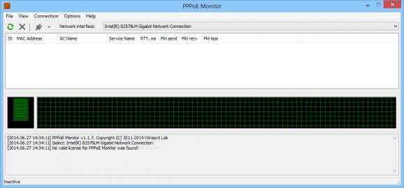 Portable PPPoE Monitor screenshot