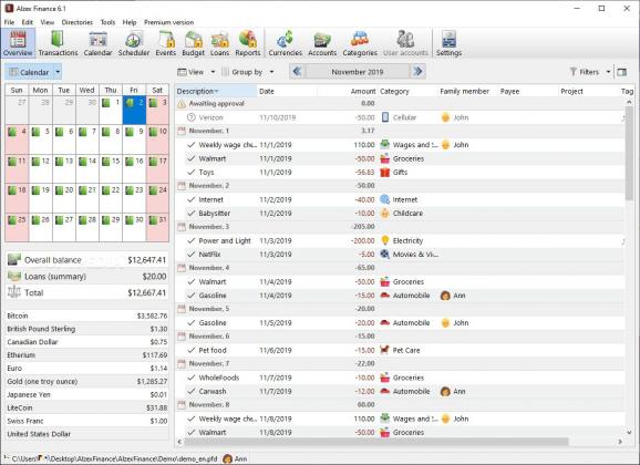 Portable Alzex Finance screenshot