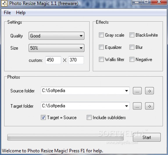 Portable Photo Resize Magic screenshot