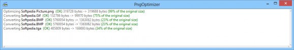 Portable PngOptimizer screenshot