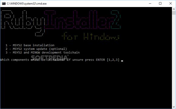 Portable RubyInstaller screenshot