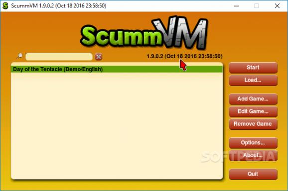 Portable ScummVM screenshot