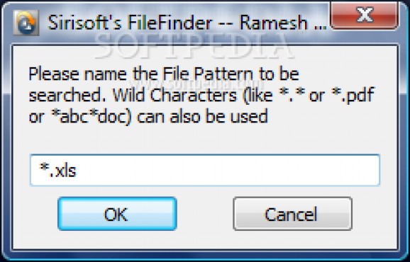 Portable SiriSoft FileFinder screenshot