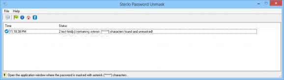 Portable SterJo Password Unmask screenshot