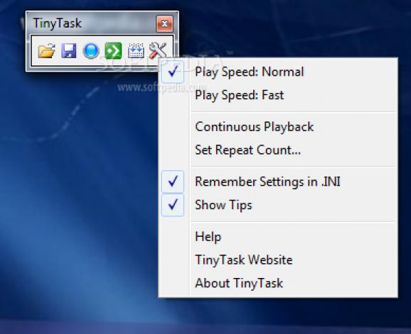 Portable TinyTask screenshot