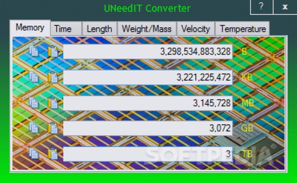 Portable UNeedIT Converter screenshot