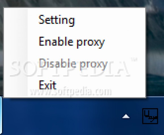 Portable UzysProxyActivator screenshot