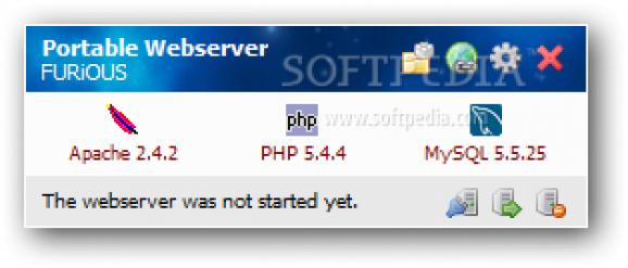 Portable Webserver screenshot