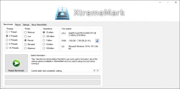 Portable XtremeMark screenshot