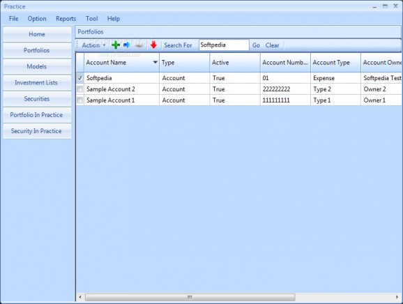 Portfolio Accounting Lab screenshot