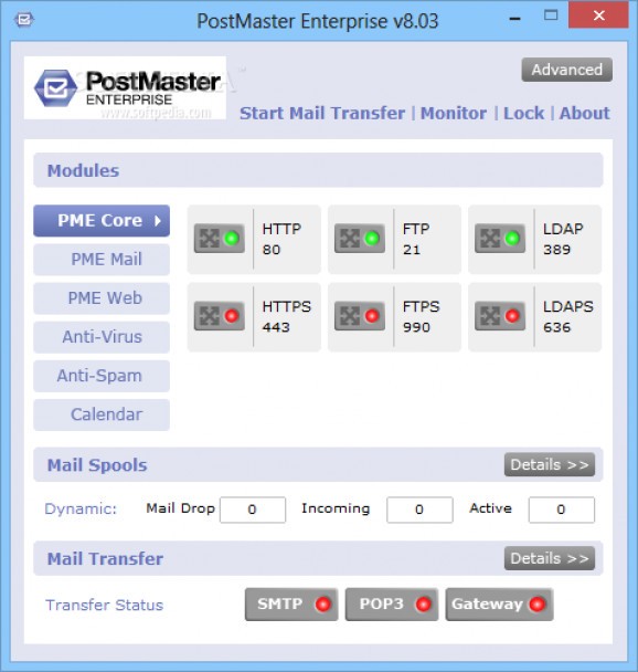 PostMaster Enterprise screenshot