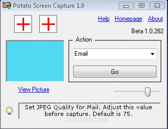 Potato Screen Capture screenshot