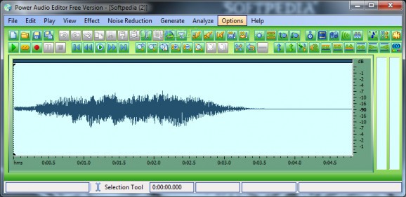 Power Audio Editor screenshot