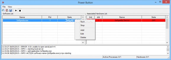 Power Button screenshot