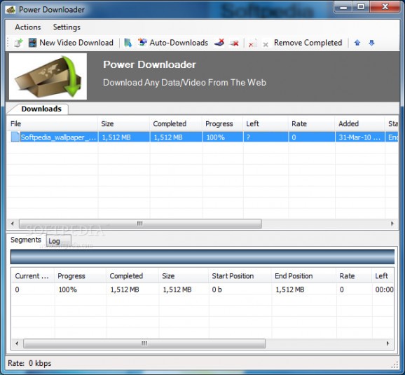 Power Downloader screenshot