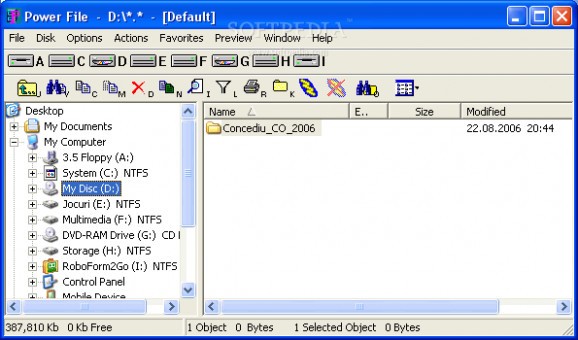 Power File Gold screenshot