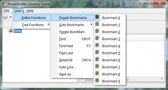 PowerBuilder Libraries Viewer (pblview) screenshot