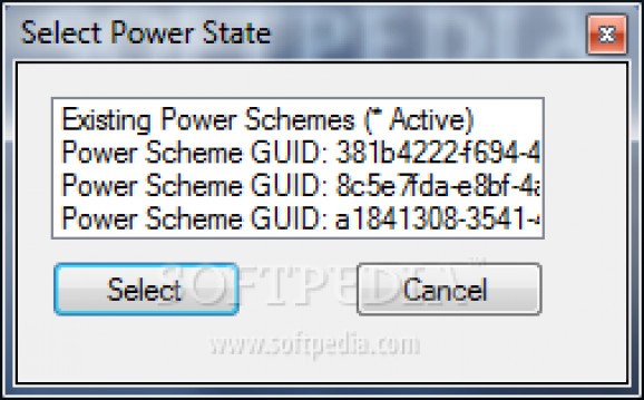 PowerChanger screenshot