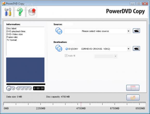 PowerDVD Copy screenshot