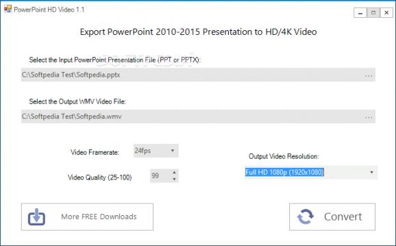 PowerPoint HD Video screenshot
