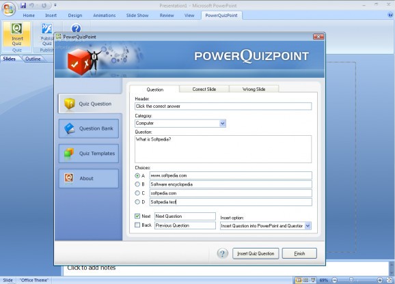 PowerQuizPoint screenshot