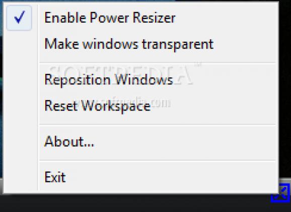PowerResizer screenshot