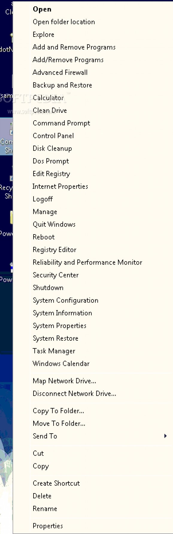 PowerShell XP screenshot