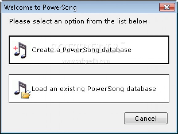 PowerSong screenshot