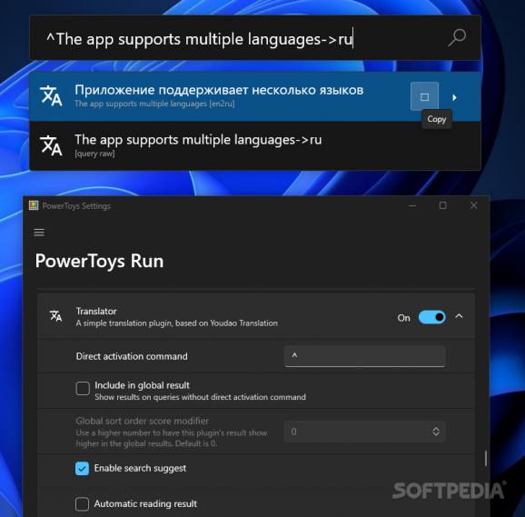 PowerTranslator screenshot