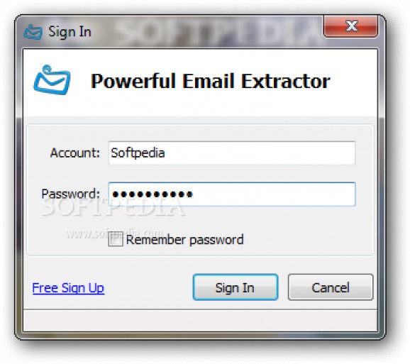 Powerful Email Extractor screenshot
