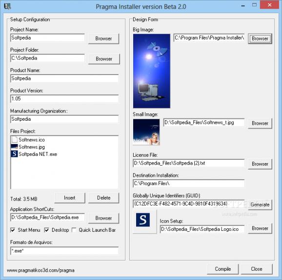 Pragma Installer screenshot