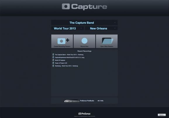 PreSonus Capture screenshot