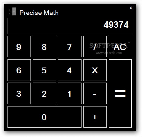 Precise Math screenshot
