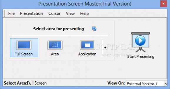 Presentation Screen Master Portable screenshot
