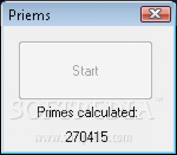 PrimeCalculator screenshot