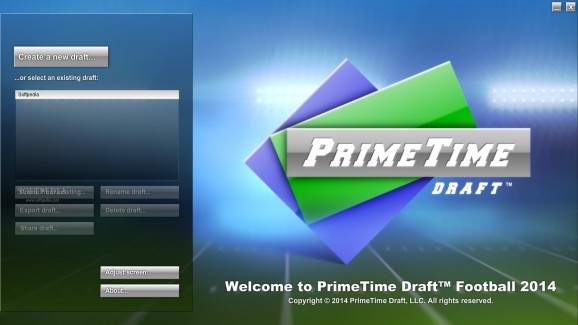 PrimeTime Draft Football 2017 screenshot