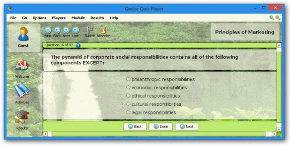 Principles of Marketing screenshot