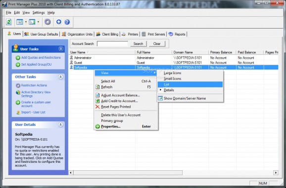 Print Manager Plus 2010 screenshot
