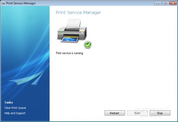 Print Service Manager screenshot