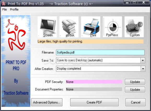 Print To PDF Pro screenshot