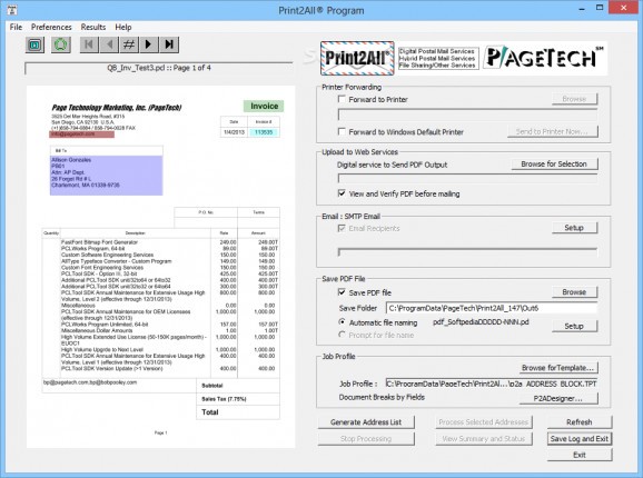 Print2All Program screenshot