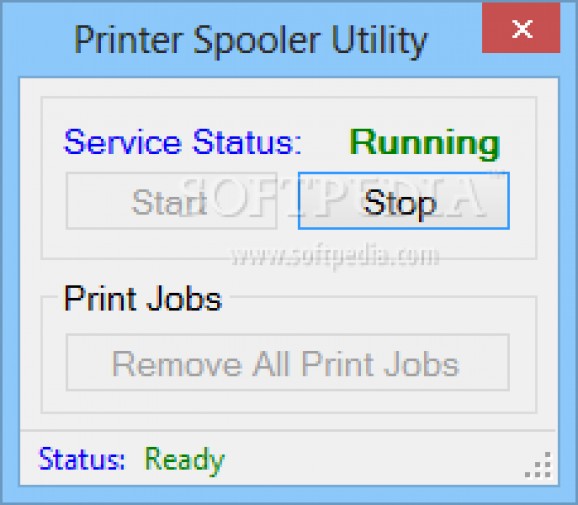 Printer Spooler Utility screenshot