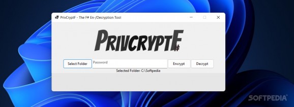 PrivCryptF screenshot