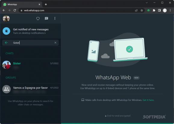 Privacy Extension For WhatsApp Web screenshot