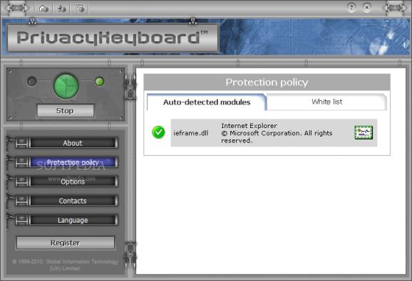PrivacyKeyboard screenshot